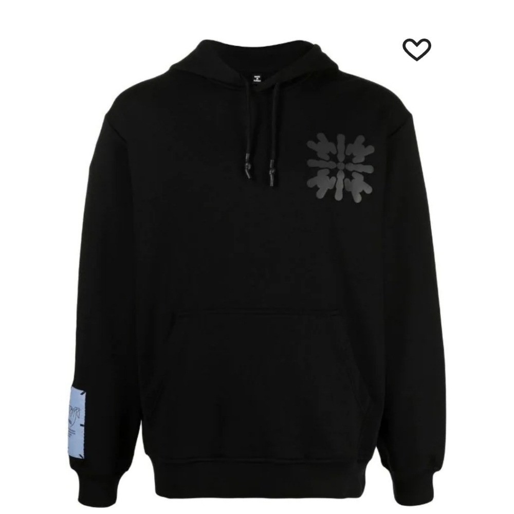 MCQ abstract print hoodie